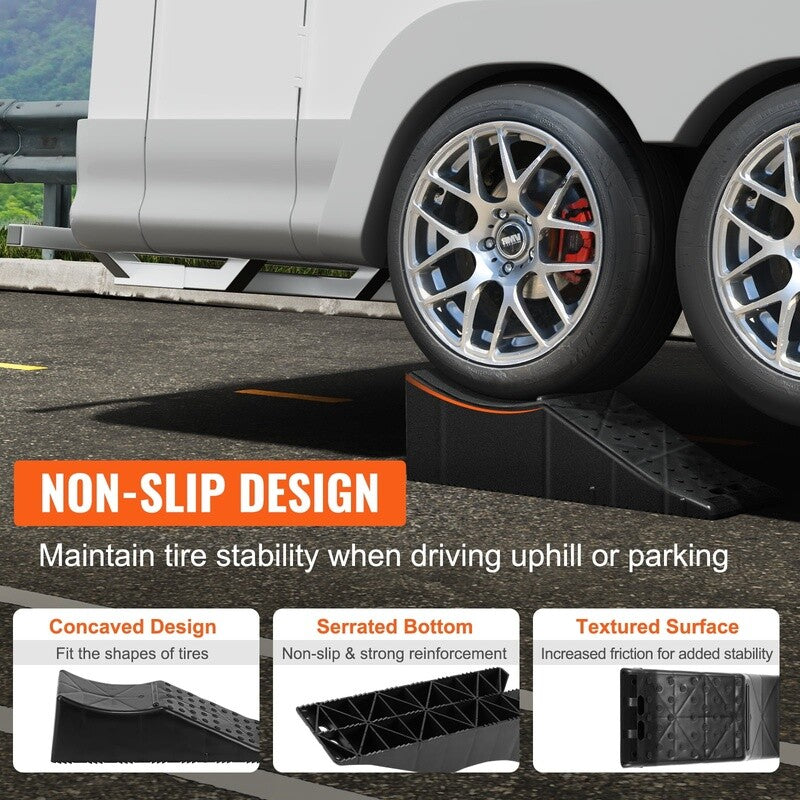 Load image into Gallery viewer, Heavy Duty Tandem Wheel Ramp for Car Service Tire Change 20000 lbs Capacity
