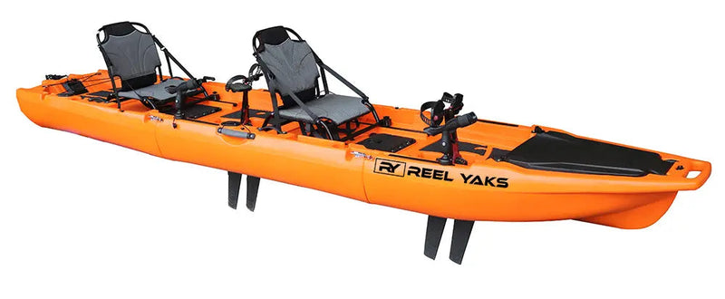 Load image into Gallery viewer, Rocket 13.8ft Tandem Fin Drive Modular Fishing Kayak
