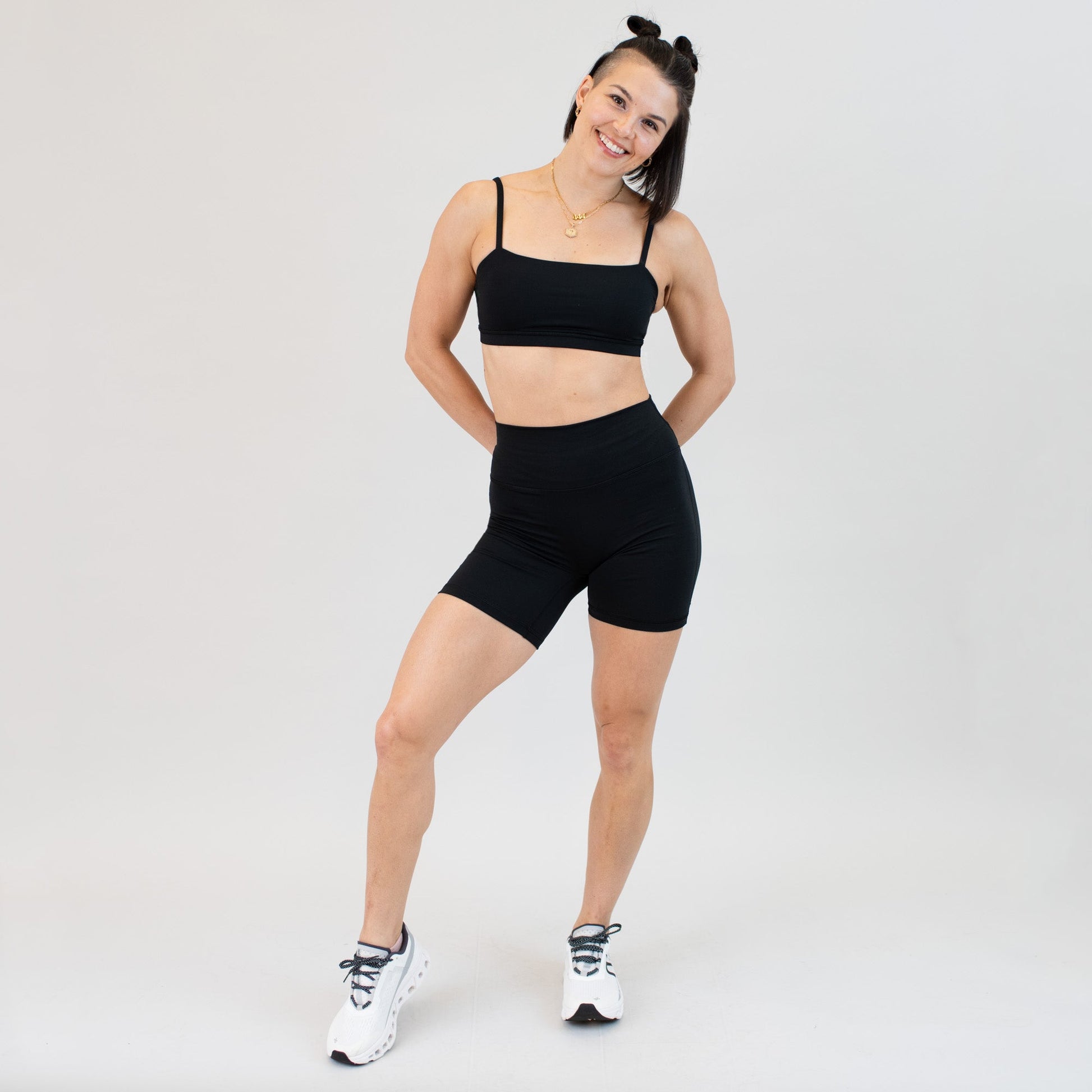 Biker Short 6" - No Front Seam - High Rise - Skoutley Outdoors LLC