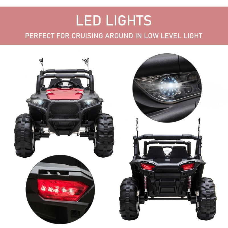 Load image into Gallery viewer, 2021 ATV Quad with EVA Wheels, Leather Seats, and Remote Control
