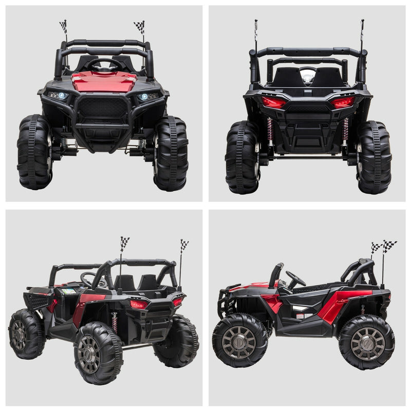 Load image into Gallery viewer, 2021 ATV Quad with EVA Wheels, Leather Seats, and Remote Control
