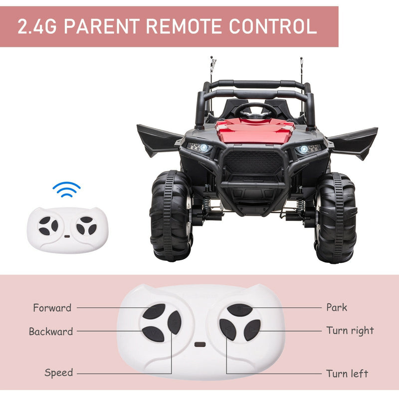 Load image into Gallery viewer, 2021 ATV Quad with EVA Wheels, Leather Seats, and Remote Control
