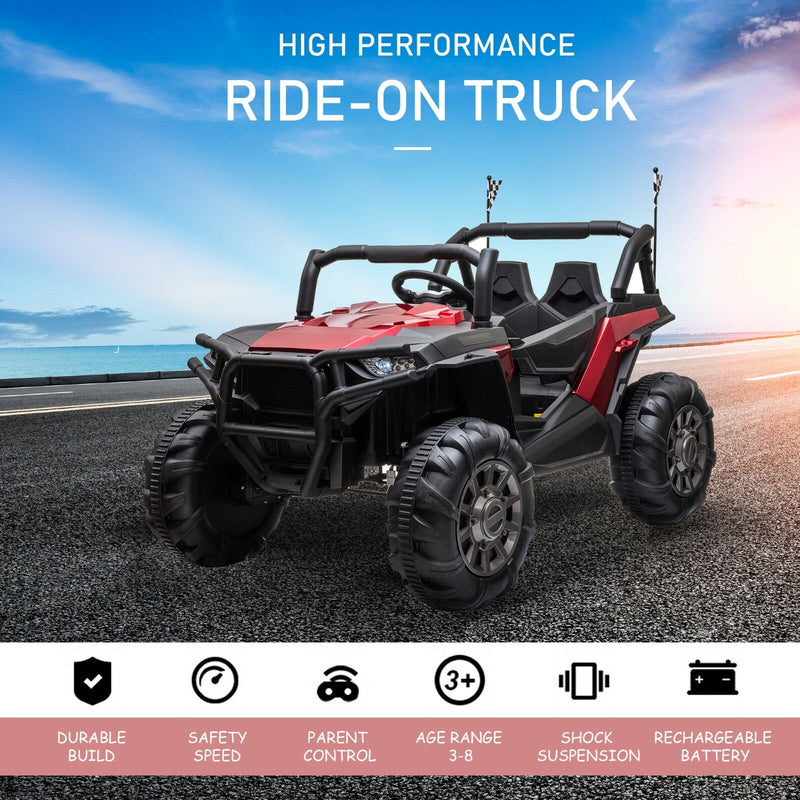 Load image into Gallery viewer, 2021 ATV Quad with EVA Wheels, Leather Seats, and Remote Control
