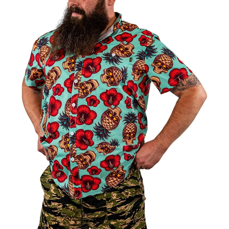 Load image into Gallery viewer, Men&#39;s Flex Button Up
