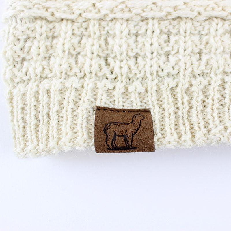 Load image into Gallery viewer, Textured Alpaca Slouch Beanie
