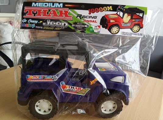 Blue Kids' Thar Jeep Toy Vehicle