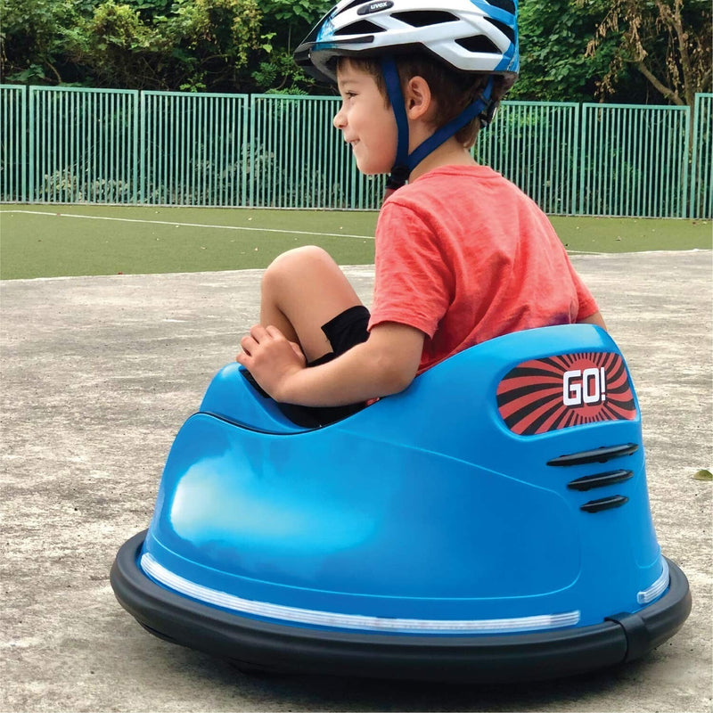 Load image into Gallery viewer, Electric Bubble RC Kids Bumper Car with Lights and Music - Blue
