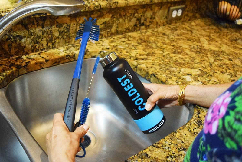 Load image into Gallery viewer, The Coldest Water Bottle Brush: 3 Tools in 1
