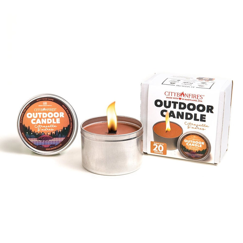 Load image into Gallery viewer, The Outdoor Citronella Candle - S'mores Scent

