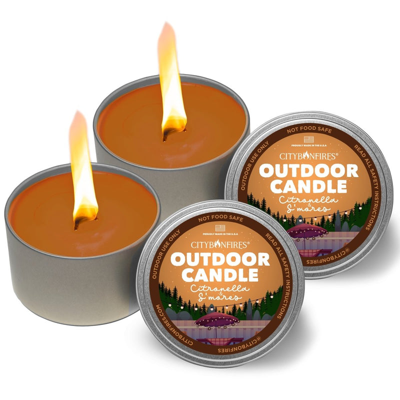 Load image into Gallery viewer, The Outdoor Citronella Candle - S'mores Scent
