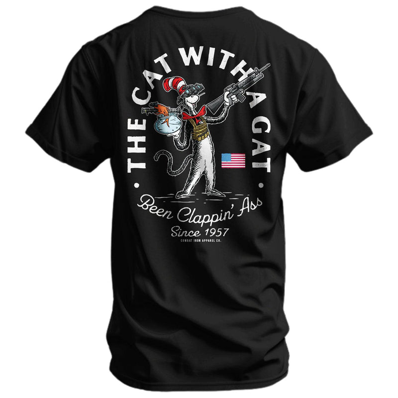 Load image into Gallery viewer, The Cat With A Gat Remix Men&#39;s T-Shirt
