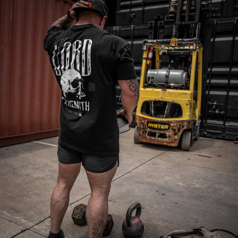 Load image into Gallery viewer, The Lord Is My Strength Heavyweight Men's T-Shirt

