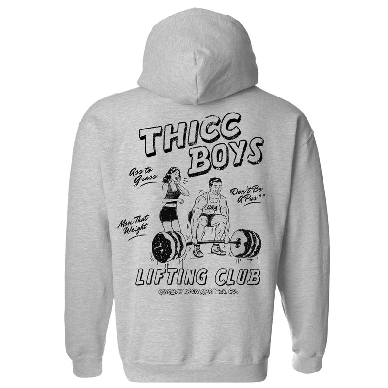 Load image into Gallery viewer, Thicc Boys Lifting Club Men's Hoodie
