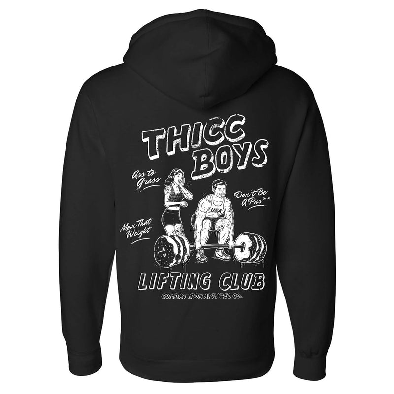 Load image into Gallery viewer, Thicc Boys Lifting Club Men&#39;s Hoodie
