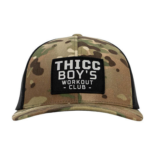 Thicc Boys Workout Patch Snapback Hat