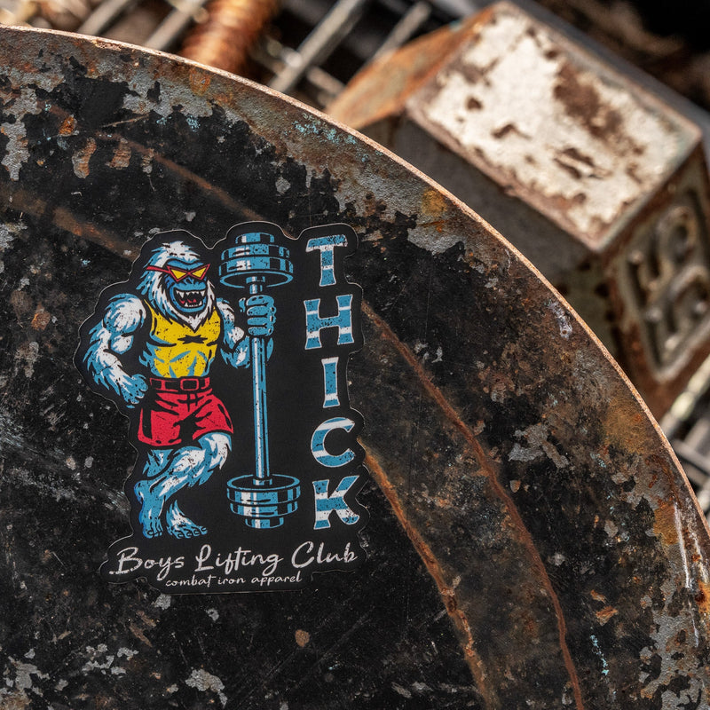 Load image into Gallery viewer, Thick Boys Lifting Club Yeti Decal
