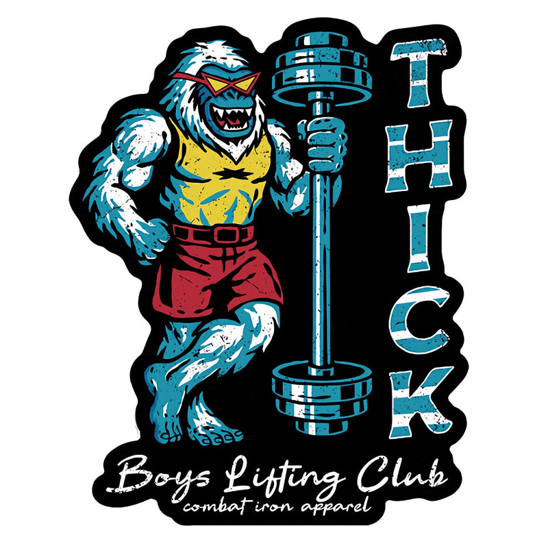 Load image into Gallery viewer, Thick Boys Lifting Club Yeti Decal
