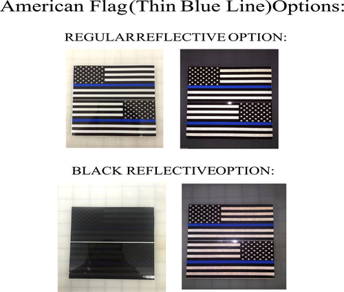 American Flag (Thin Blue Line): 5