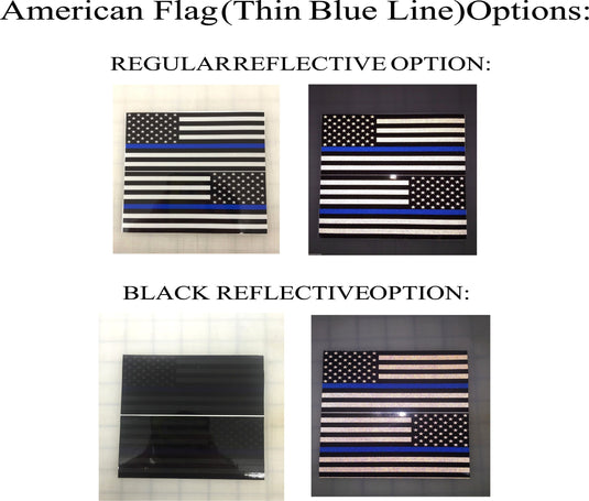 American Flag (Thin Blue Line): 5
