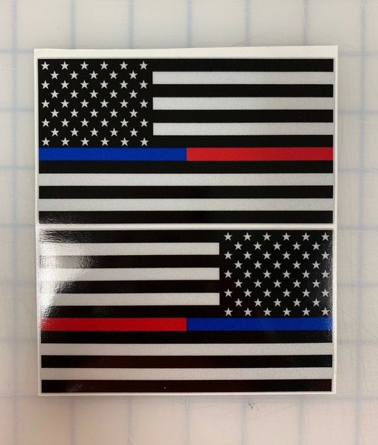 American Flag (Thin Red-Blue Line): 5