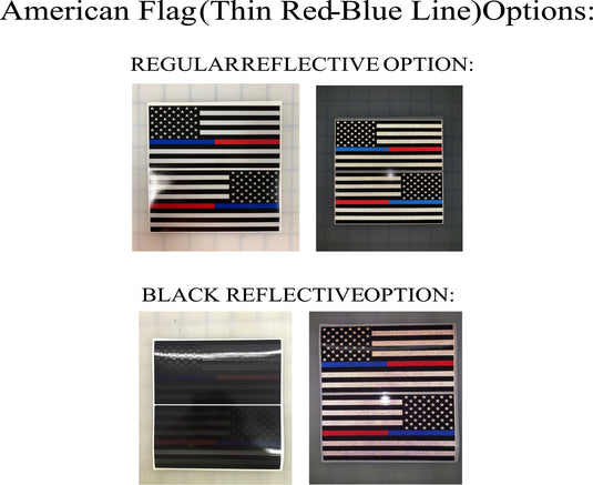 American Flag (Thin Red-Blue Line): 5