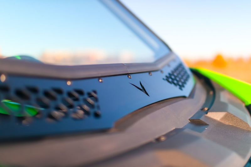 Load image into Gallery viewer, Voodoo Riders KH2 Full Glass Windshield
