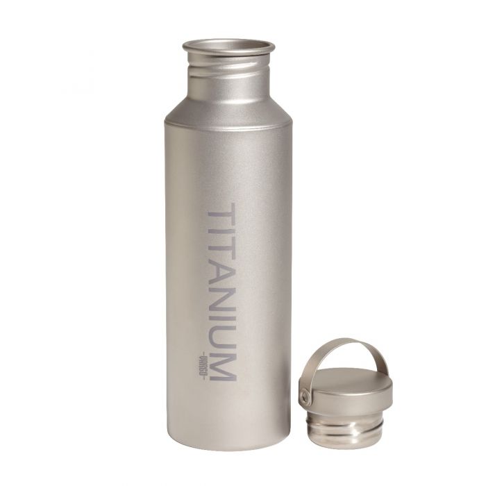 Load image into Gallery viewer, TITANIUM WATER BOTTLE WITH TI LID
