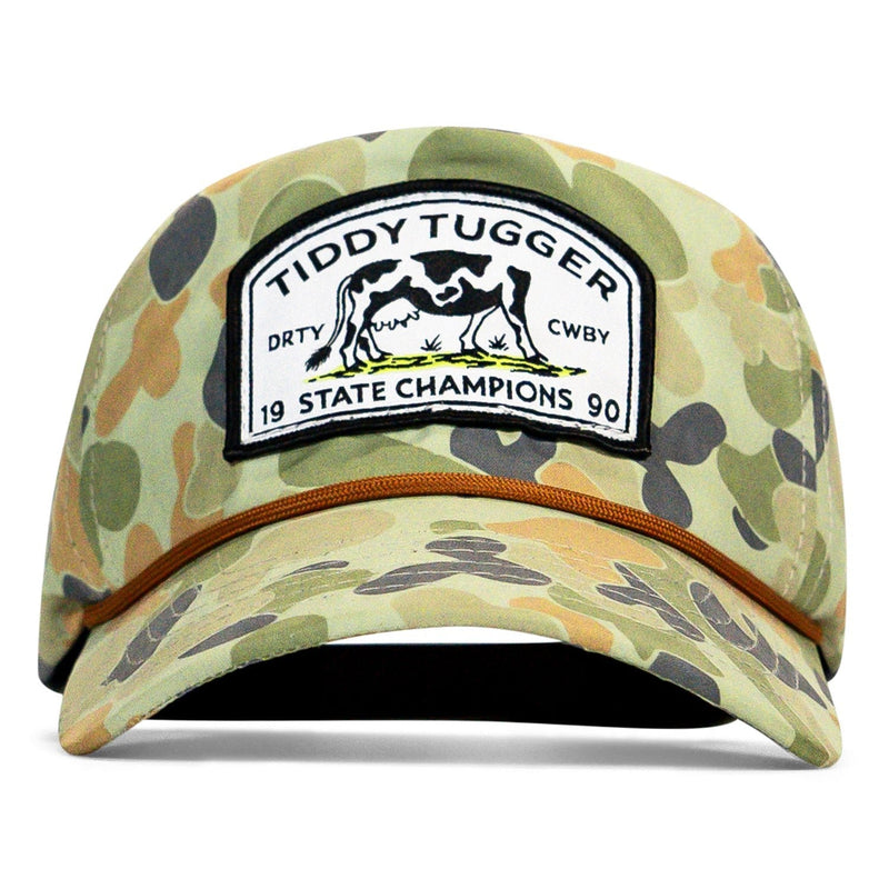 Load image into Gallery viewer, Tiddy Tugger State Champions Crushable Snapback

