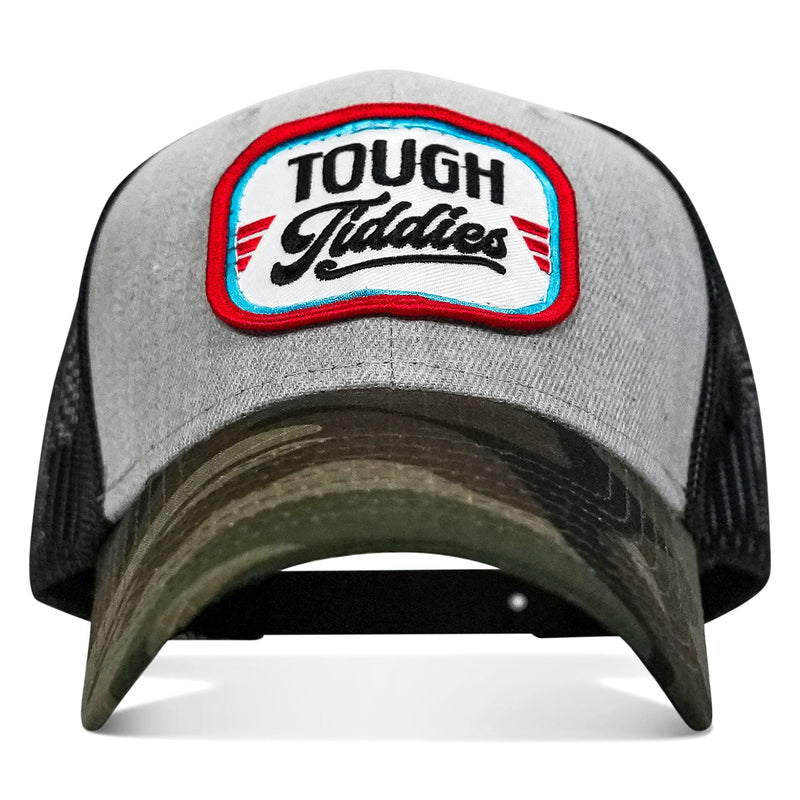 Load image into Gallery viewer, Tough Tiddies USA Patch Snapback Hat
