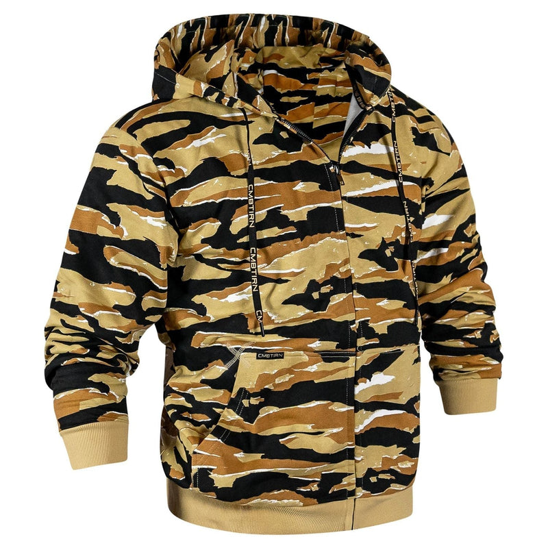Load image into Gallery viewer, Men's Fleece Lined Zip Up Hoodie
