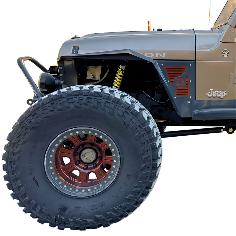 Load image into Gallery viewer, Diamond Series High Clearance Front Fenders w/Comp Inners for Jeep TJ Wrangler
