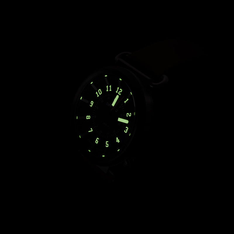Load image into Gallery viewer, TK-01 - Trek Watch with Italian Leather Strap - Whiskey Brown
