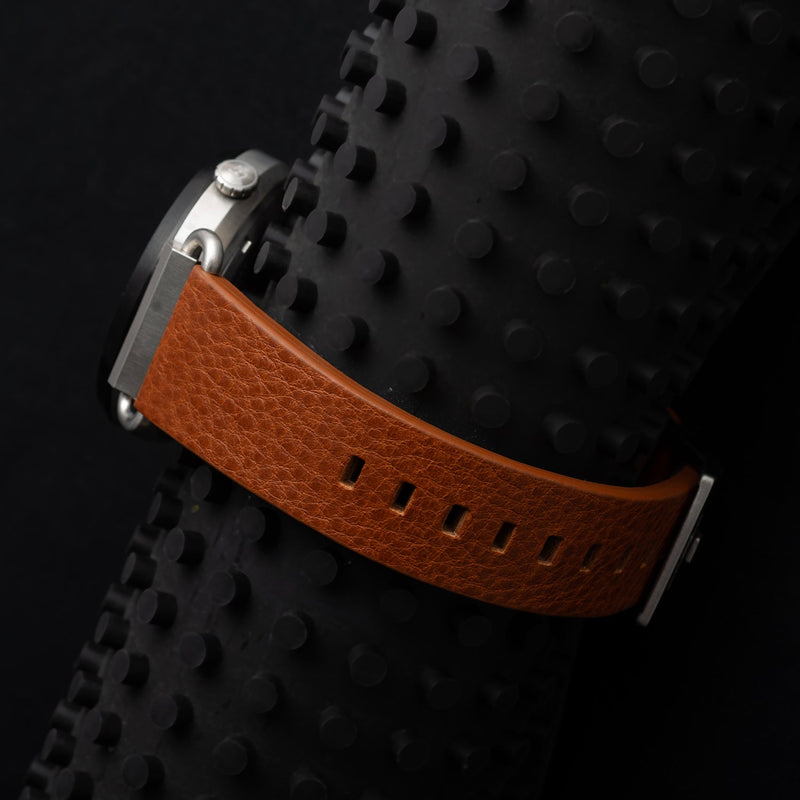 Load image into Gallery viewer, TK-01 - Trek Watch with Italian Leather Strap - Whiskey Brown
