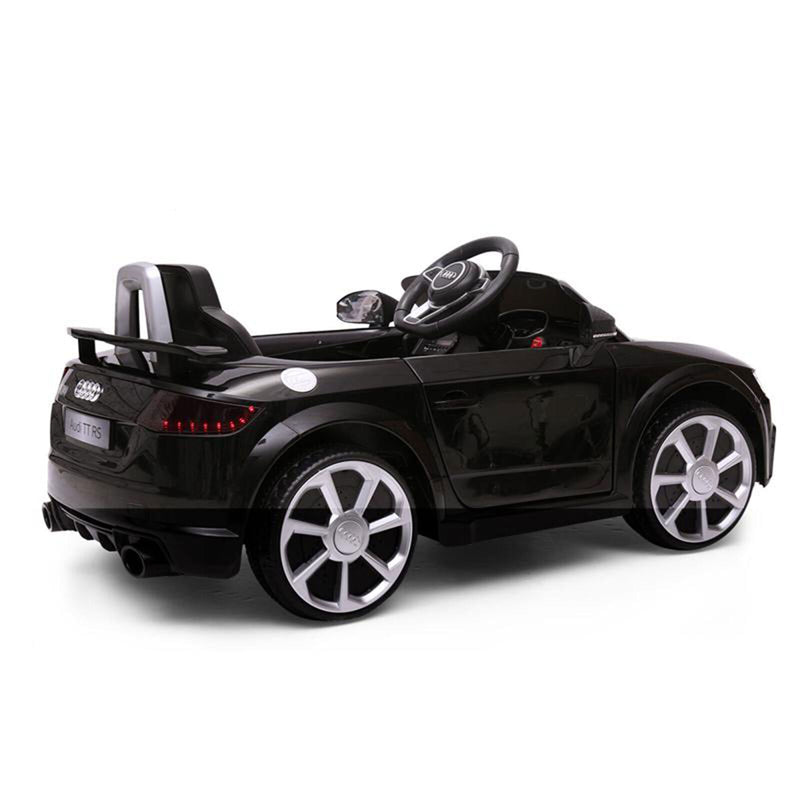 Load image into Gallery viewer, TOBBI 12V Audi TT RS Electric Ride On Car for Kids in Sleek Black Design

