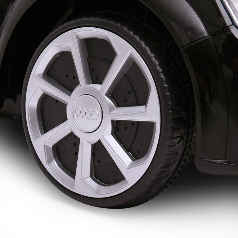 Load image into Gallery viewer, TOBBI 12V Audi TT RS Electric Ride On Car for Kids in Sleek Black Design
