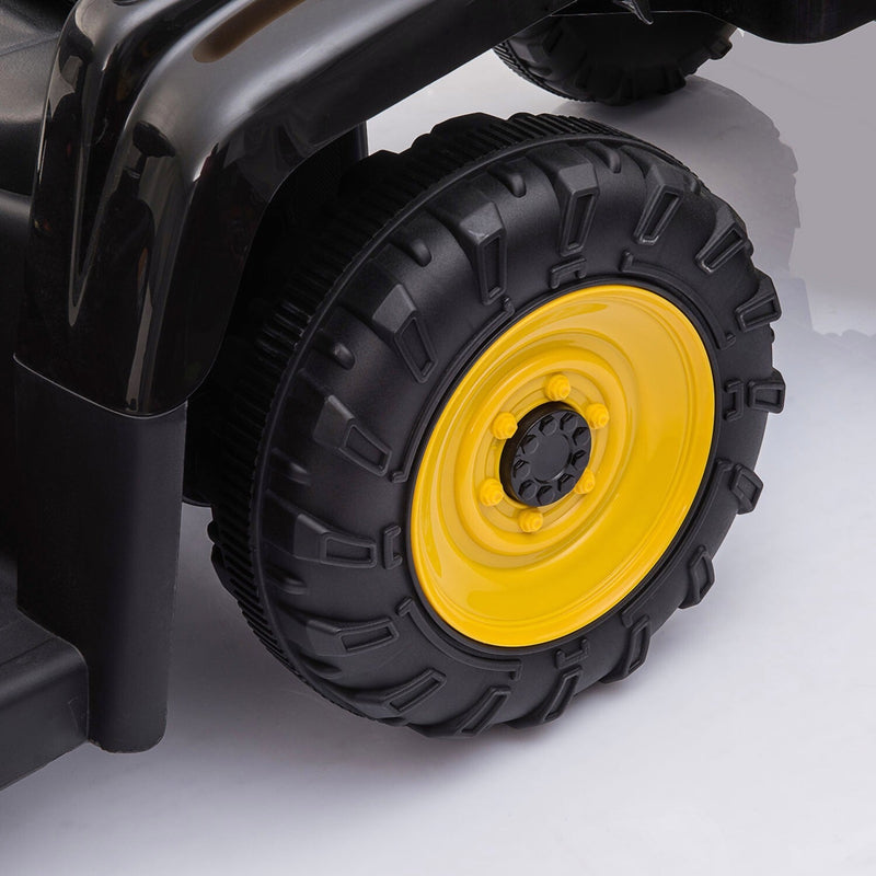 Load image into Gallery viewer, 12V Battery-Powered Ride-On Tractor Toy with Trailer and 35W Dual Motor
