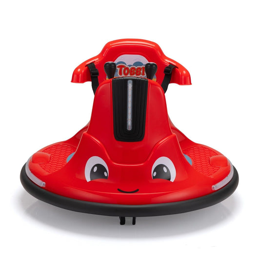 TOBBI 12V Electric Bumper Snail Car for Toddlers with Remote Control