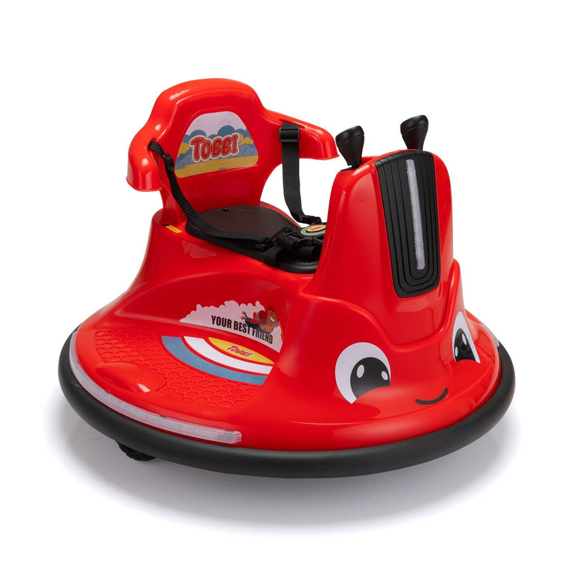 Load image into Gallery viewer, TOBBI 12V Electric Bumper Snail Car for Toddlers with Remote Control
