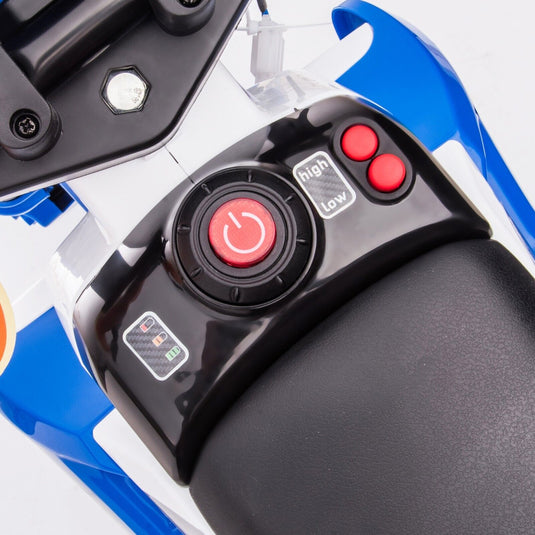 TOBBI 12V Electric Dirt Bike for Kids - Powered Motorbike with Realistic Design