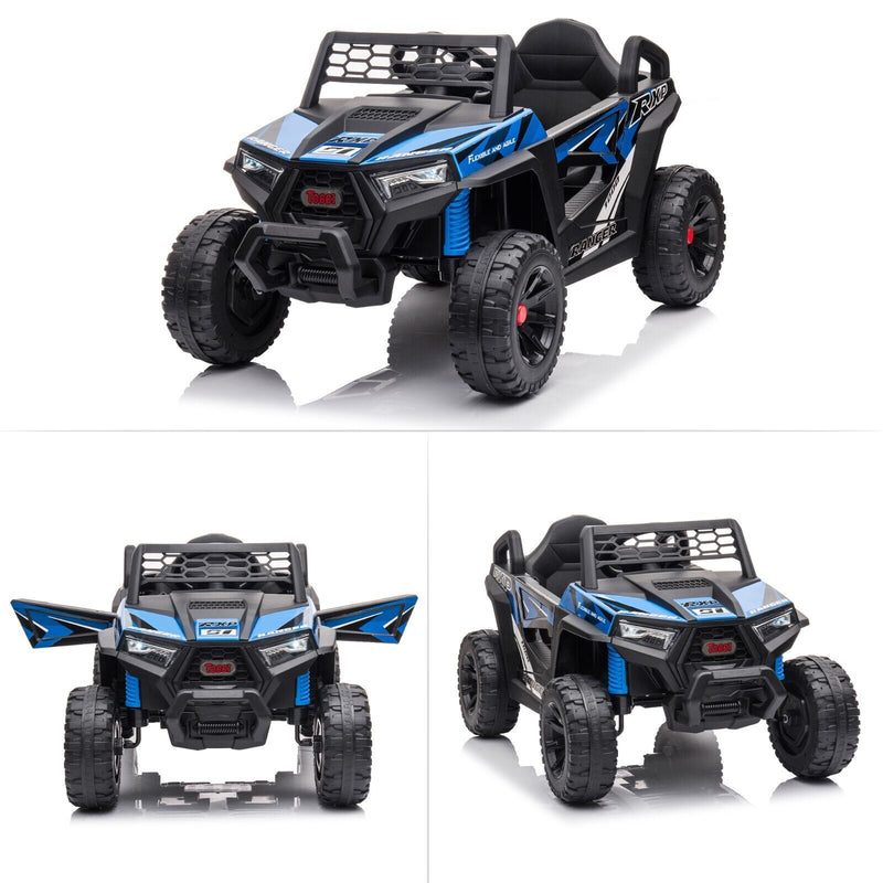Load image into Gallery viewer, TOBBI 12V Electric Off-Road UTV for Kids - Battery Powered Ride-On Buggy
