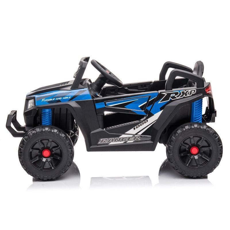 Load image into Gallery viewer, TOBBI 12V Electric Off-Road UTV Truck for Kids with Headlights, Music, and Horn
