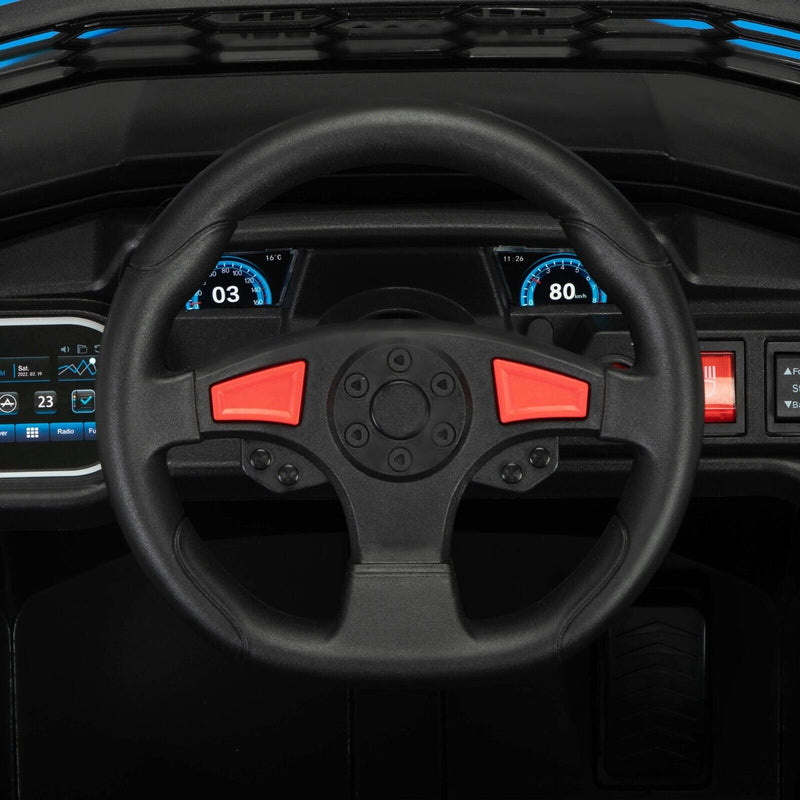 Load image into Gallery viewer, TOBBI 12V Electric Off-Road UTV Truck for Kids with Headlights, Music, and Horn
