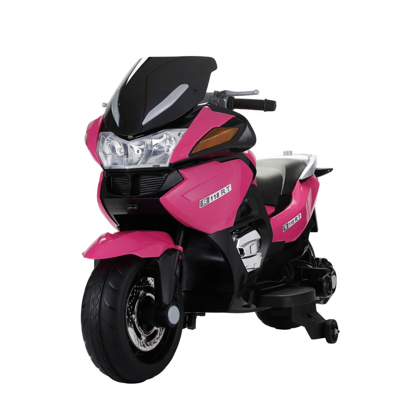 Load image into Gallery viewer, TOBBI 12V Electric Ride-On Motorcycle for Kids with Training Wheels
