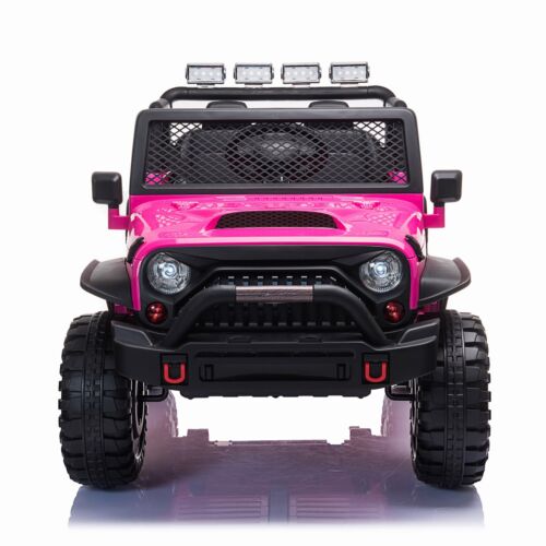 TOBBI 12V Electric Ride-On Truck with Remote Control for Kids