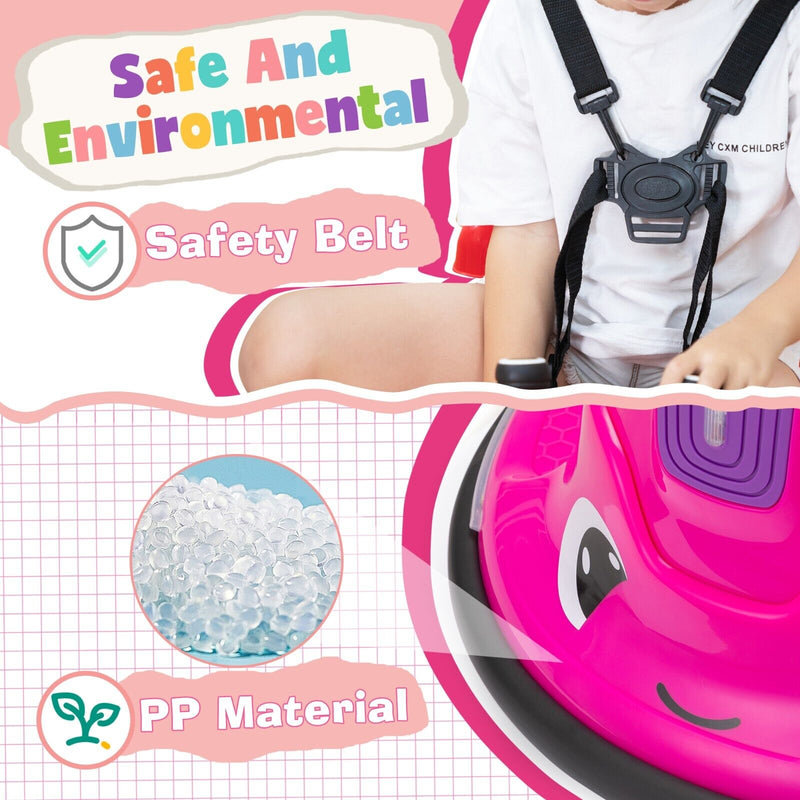 Load image into Gallery viewer, TOBBI Snail Shaped 12v Electric Ride On for Toddlers - Rosy+Light
