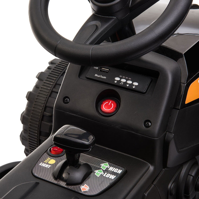 Load image into Gallery viewer, TOBBI 12V Electric Tractor Ride-On Toy with Trailer for Kids - Battery Powered Vehicle
