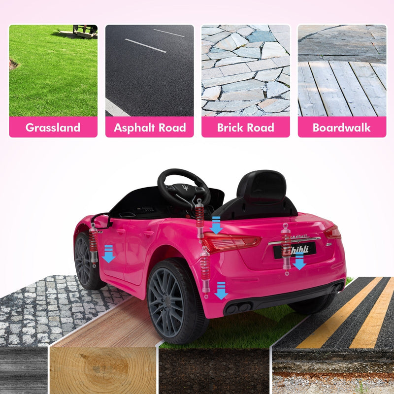 Load image into Gallery viewer, 12V Electric Ride-On Car for Kids Licensed Maserati Ghibli with Remote Control
