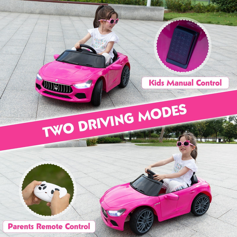 Load image into Gallery viewer, 12V Electric Ride-On Car for Kids Licensed Maserati Ghibli with Remote Control
