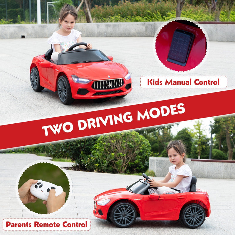Load image into Gallery viewer, 12V Licensed Maserati Ghibli Electric Ride-On Car Toy for Kids Boys and Girls
