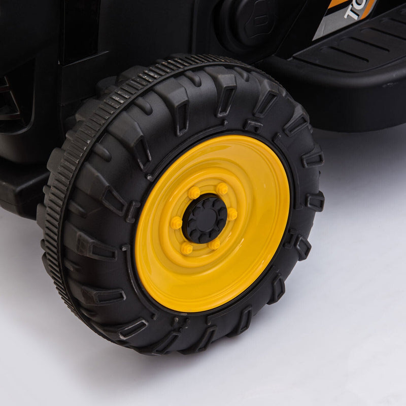 Load image into Gallery viewer, TOBBI 12V Kids Battery-Powered Ride On Tractor Toy in Black (Open Box)
